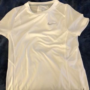 Nike white dry fit